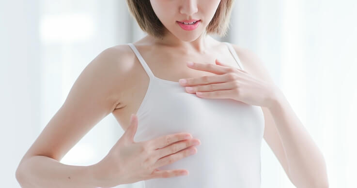 Самообстеження молочних залоз (грудей). Профілактика раку грудей