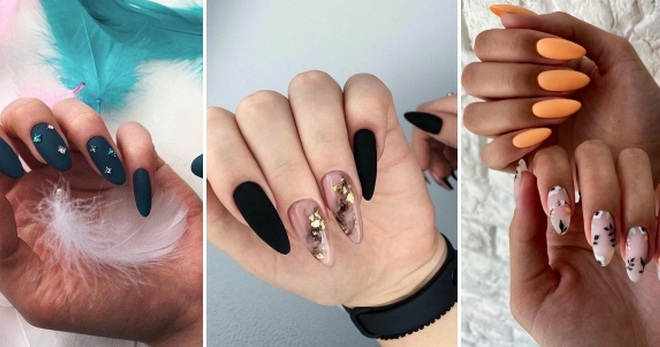 Дизайн нігтів мигдалеподібної форми 2023 – найкращі варіанти манікюру, 70 фото-новинок