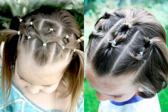 Легкі та красиві зачіски для дівчаток у садок на кожен день та 60 фото-ідей.